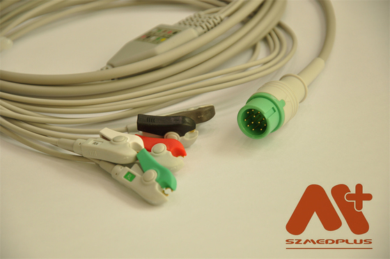 Comen C21 C30 C50 C70 C90 C100 Compatibile Cavo ECG a 5 pezzi