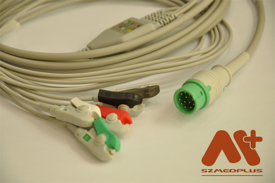 Comen C21 C30 C50 C70 C90 C100 Compatibile Cavo ECG a 5 pezzi