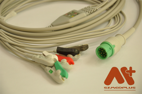 Comen C21 C30 C50 C70 C90 C100 Compatibile Cavo ECG a 5 pezzi
