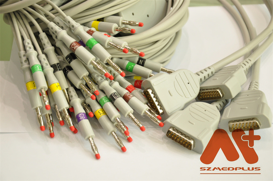 Cavo connessione diretta compatibile di elettrocardiogramma di sanità di GE - 2104727-001