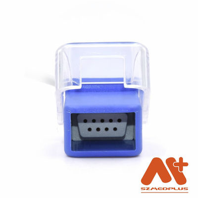 Cavo Philips M1943NL TPU medico dell'adattatore di Oximax 8 Pin To DB9 SpO2